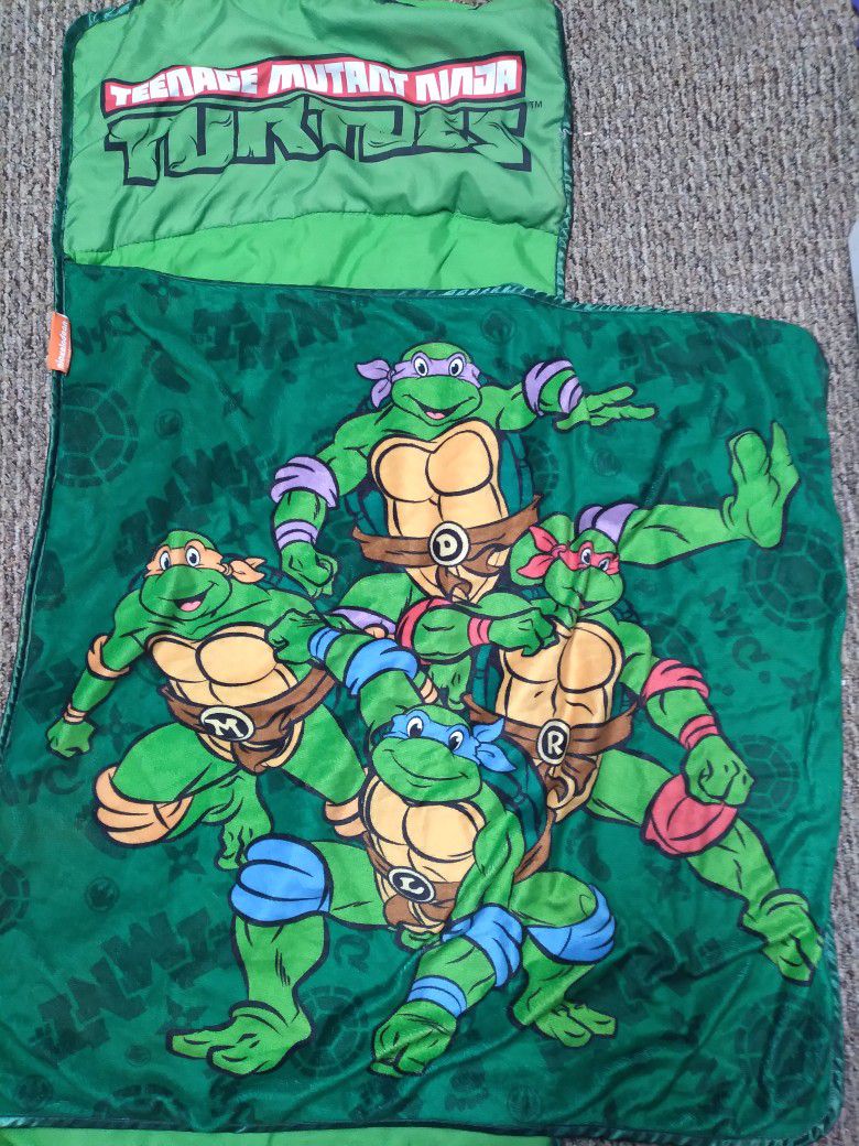Free Ninja Turtle Nap Blanket