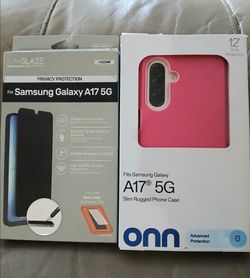 Samsung Galaxy A17 5G Case and Screen Protector Bundle