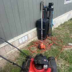 Lawn Mower And Weed Eater