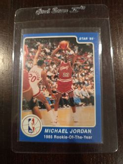 Michael Jordan 1984 star rookie