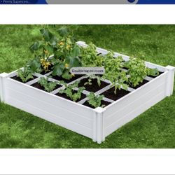 Raised Garden With Grogrid New