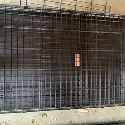 Midwest For Large Breeds Black Metal Single Door - 2 Crates Excellent Condition 