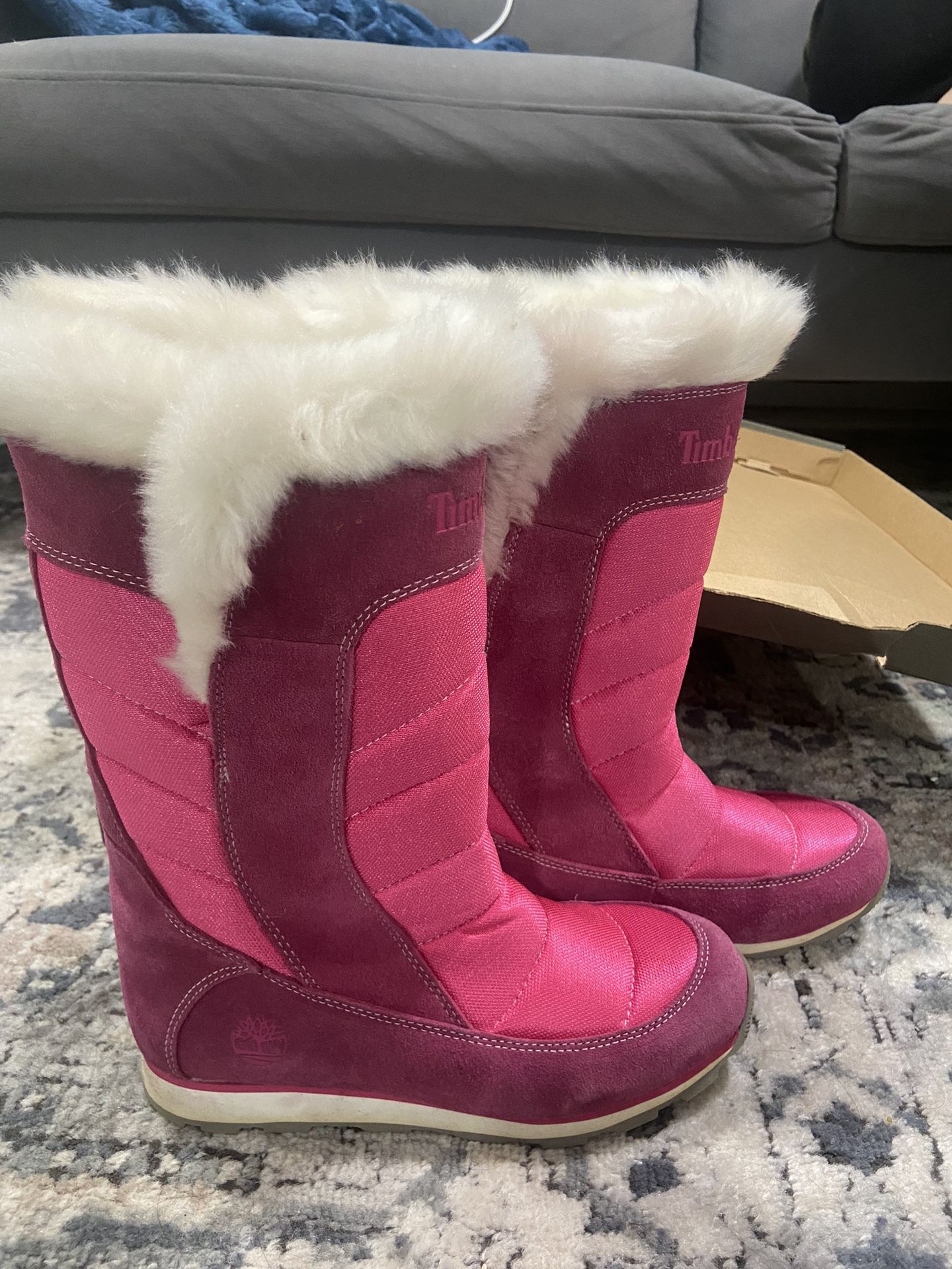 Timberland Girls Snow Boots Size 7