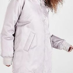 Nike Air Therma-FIT Bomber Womens Jacket Gray NWT $180 