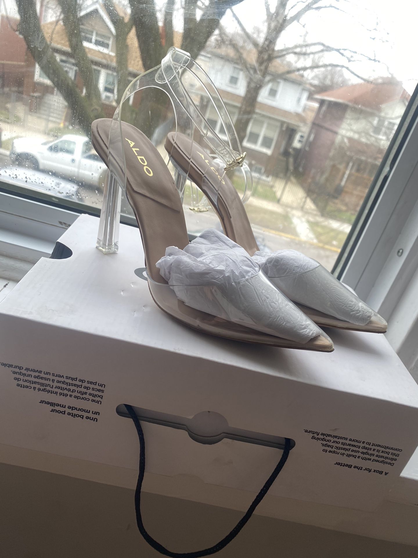ALDO Clear high Heels