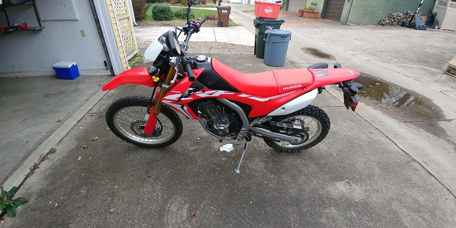 Honda dirt bike