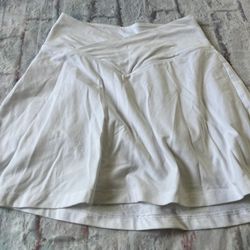 S Victorias Secret PINK white Skort Skirt Shorts Small Cotton Summer spring clothes