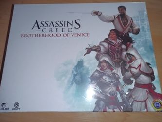 | Assassin’s Creed®: Brotherhood of Venice | Strategy Board Game | Miniatures Campaign | 1 to 4 Players | 30+ Minutes | Ages 14+