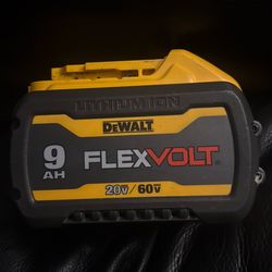 9 hr Dewalt flexvolt battery