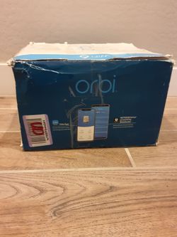 NEW NEVER USED IN BOX Netgear Orbi Tri-band Mesh WiFi 6 System REG PRICE $360