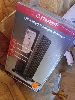 Space heater electric new in a box