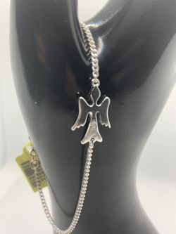 STERLING SILVER ANGEL BRACELET