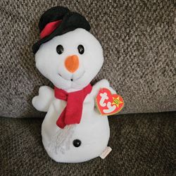 Snowman Beanie Baby 