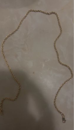 14k rope chain