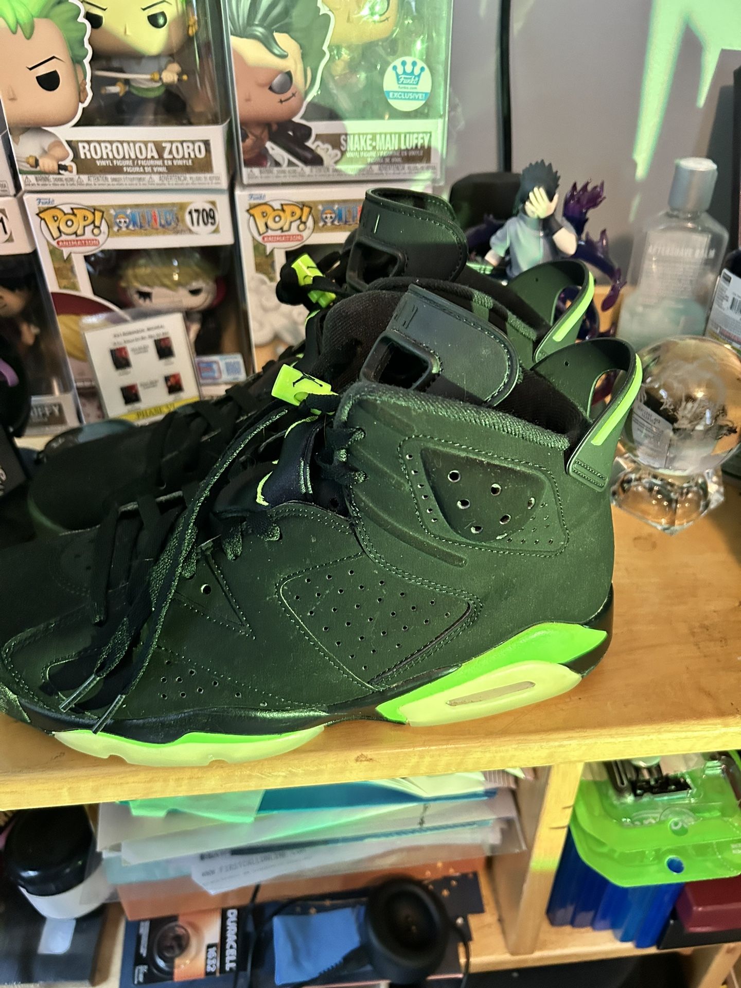 Jordan 6 Retro electric green