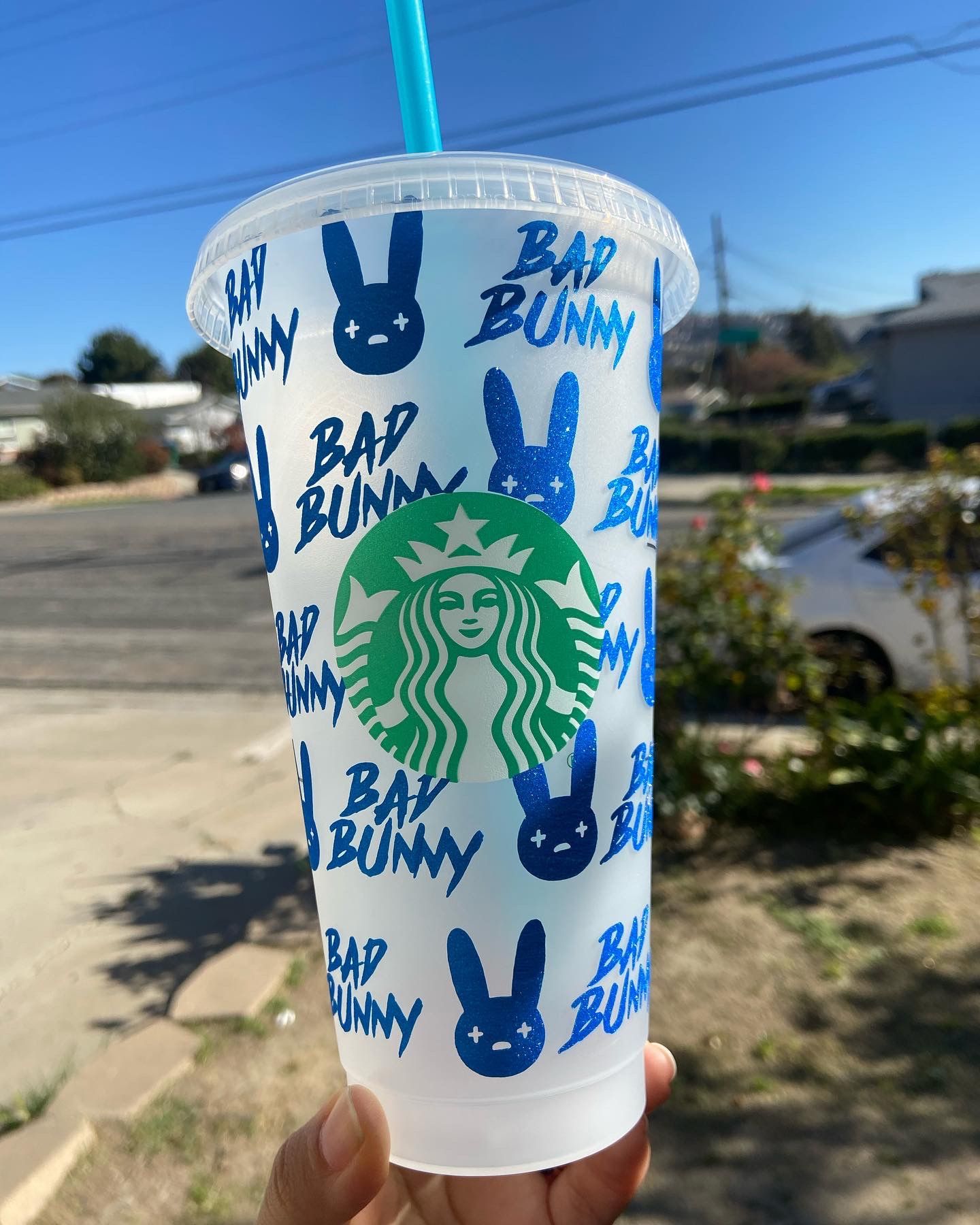 Starbucks Bad Bunny Cup
