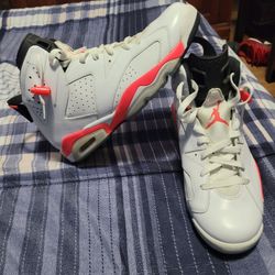 Air JORDAN 6 RETRO WHITE INFARED 2014 