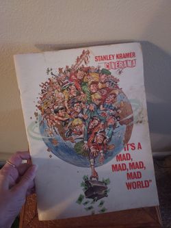 Vintage movie souvenir book