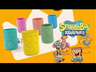 SpongeBob Tiki Cups