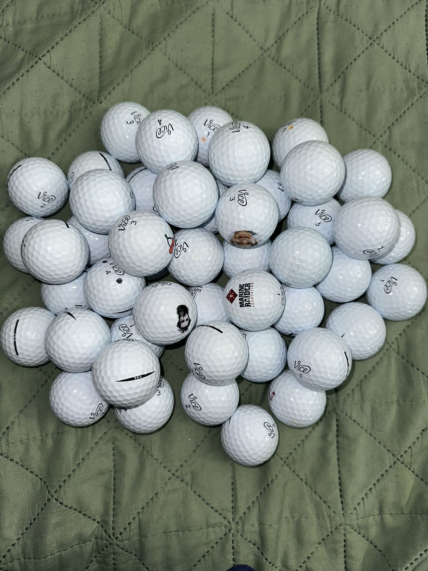 47 Vice Pro Golf Balls