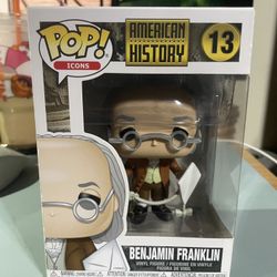 Funko Pop Icons American History #14 Benjamin Franklin