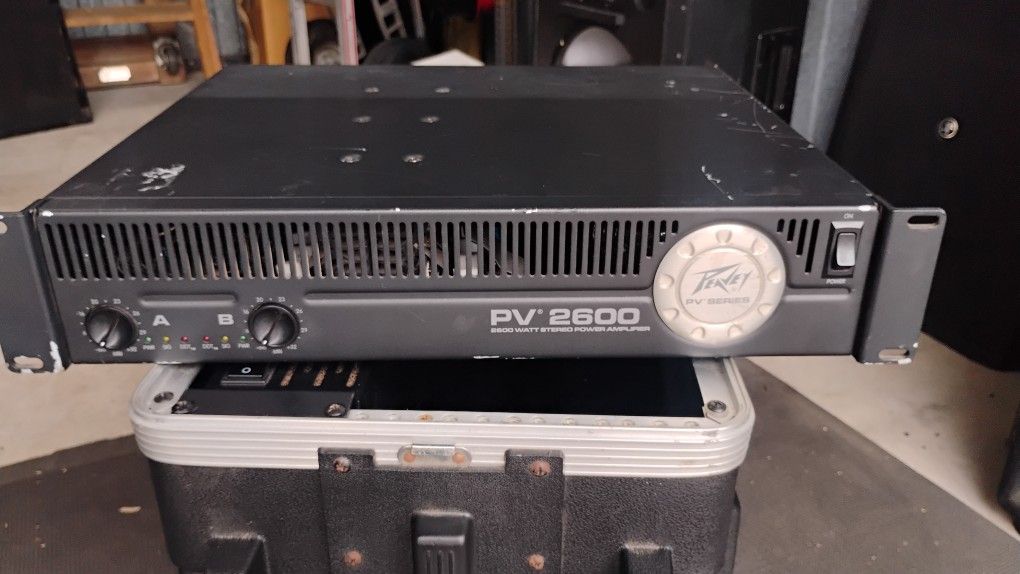 Dj Power Amplifier Peavey 2600watts