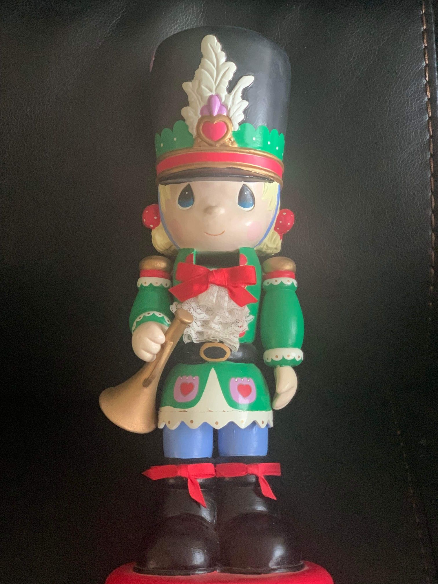 Precious Moments 1994 Enesco Nutcracker trumpet girl 