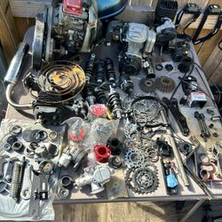 6CULUZ GIY – (Get It Yourself ) Parts Lot Bike & Motor Bike Parts $2 and up AFFORDABLE  used parts 