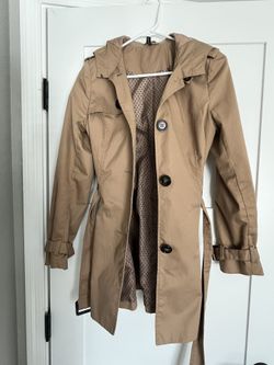 H&M Trench Coat Size S/M