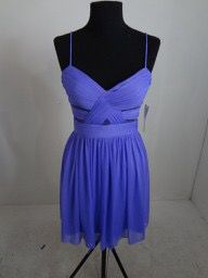 Hailey Logan Sheer/Mesh Purple Dress NWT Sz 5