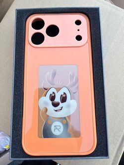 iPhone 17 pro Max Case with Cartoon Deer Print