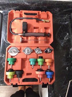 Cooling System Pressure Test Kit "New"