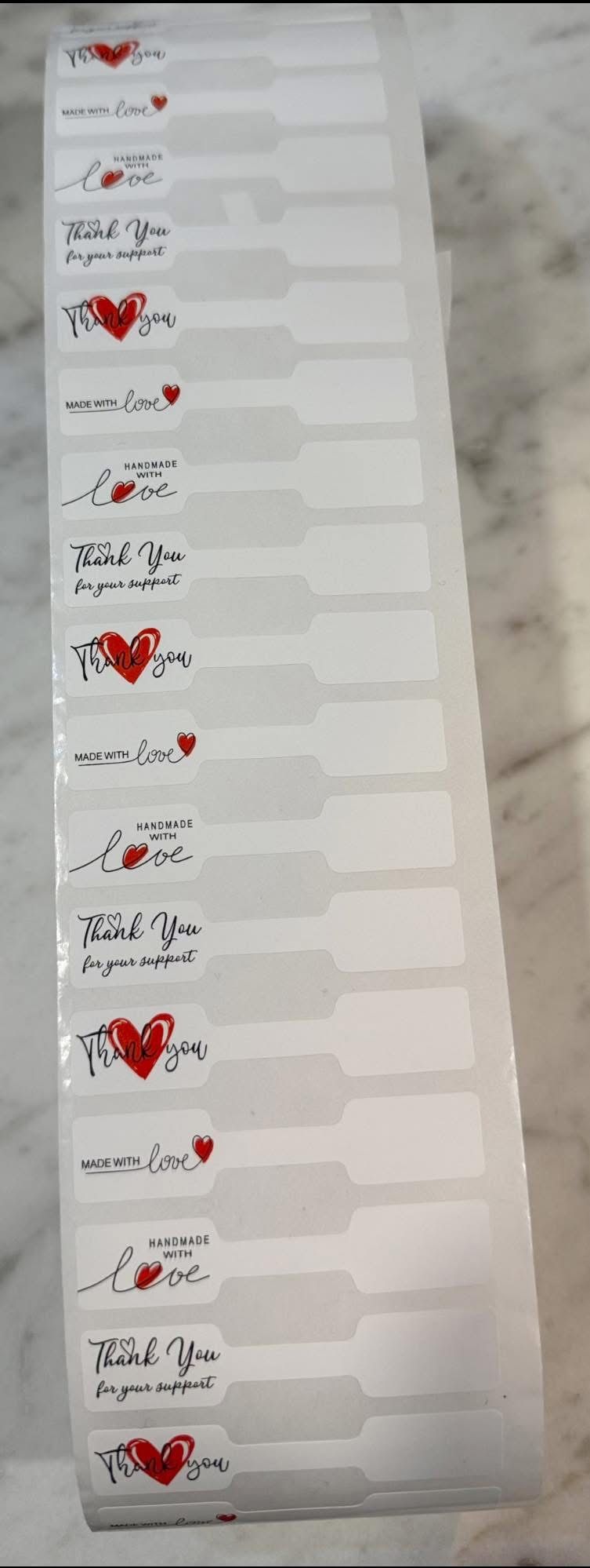4 Mixed Designs Jewelry Tags