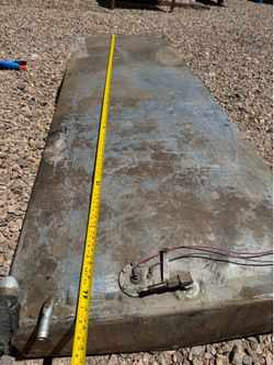 84 Gallon Aluminum Boat Fuel Tank