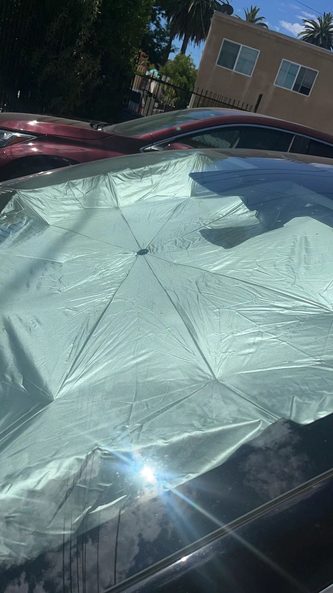 Clearance-1pc Car Glass Parasols, Universal Fit.