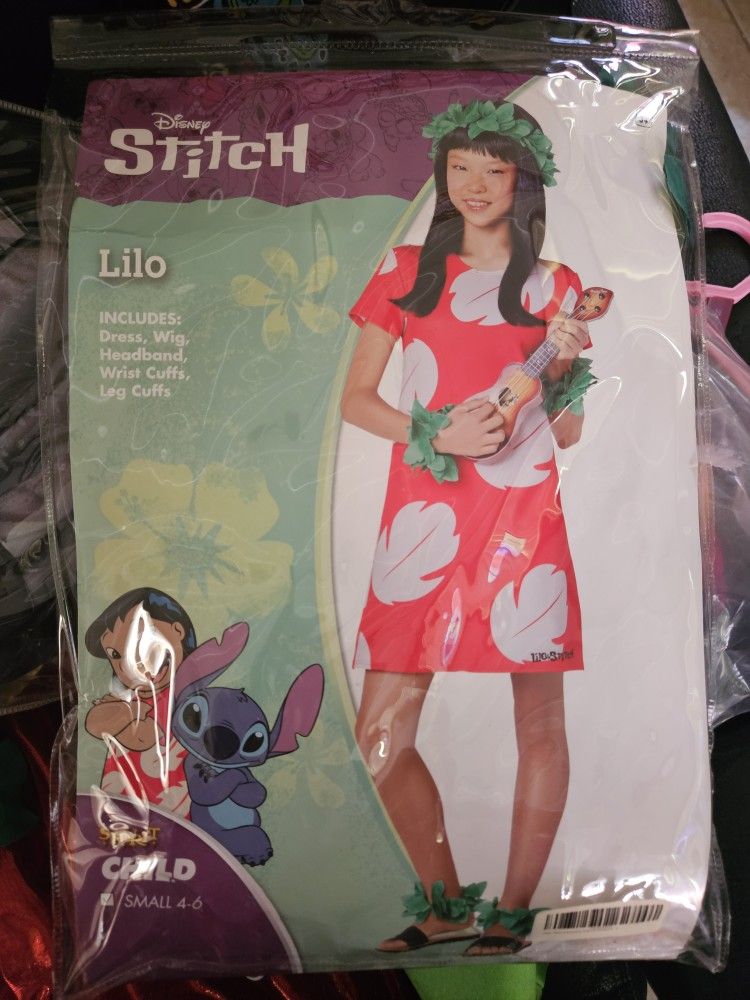 Lilo Costume Size 4-6