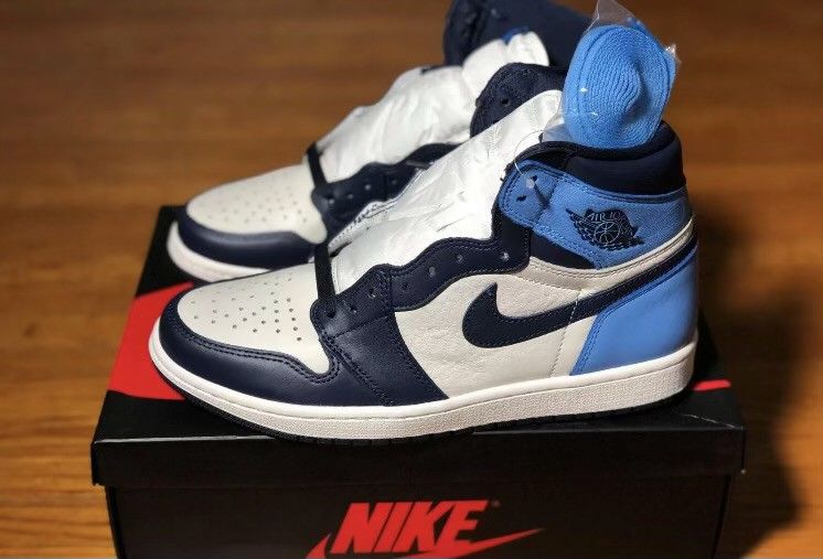 New RETRO 1 Jordan Obsidian