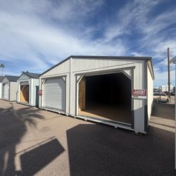 Double Wide Garage 