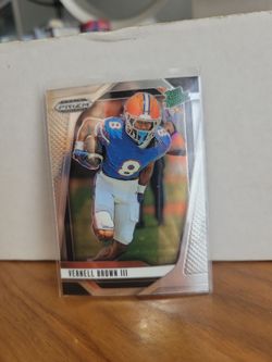 Vernell Brown III Panini Prizm Rated Prospect Card Rookie freshman card FLORIDA GATOR FANS