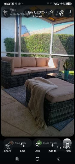 Patio furniture
