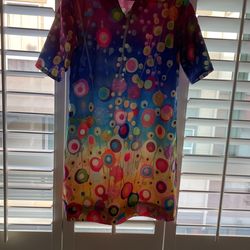 Colorful Shirt Dress