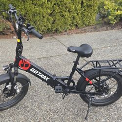 Gotrax F2 2.0 Foldable Electric Bike (Ebike) - Very good condition