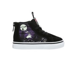 Vans X The Nightmare Before Christmas - Sk8-Hi Zip - Toddler - 'Jacks Lament'