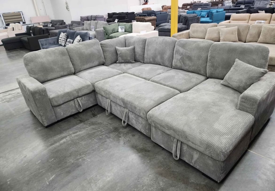 New X-Large Sleeper Sectional Couch / Free Delivery