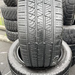 275/45/20 Continental Cross Contact Tires 