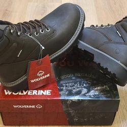 Wolverine Work Boots Size 9.5 And 10 For Men 