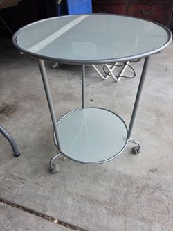 Glass table