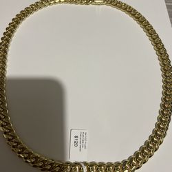 18k Gold Filled Miami Cuban Chain