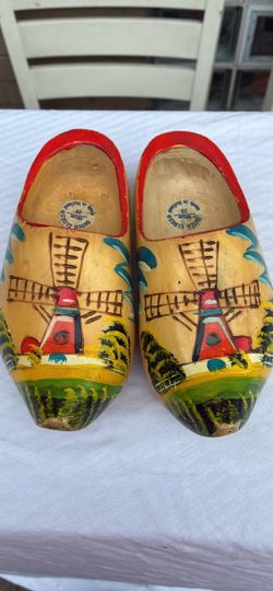 Dutch Wooden Clogs Made in Holland