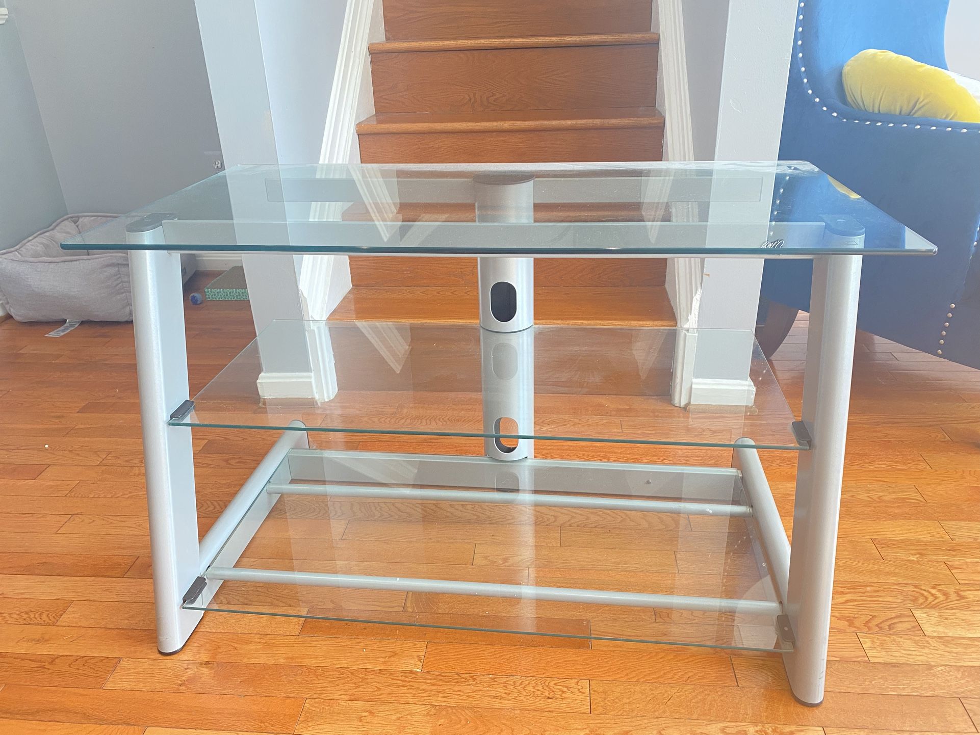 3 Tier Glass TV Stand